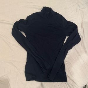 Brandy Melville long sleeve navy turtleneck
